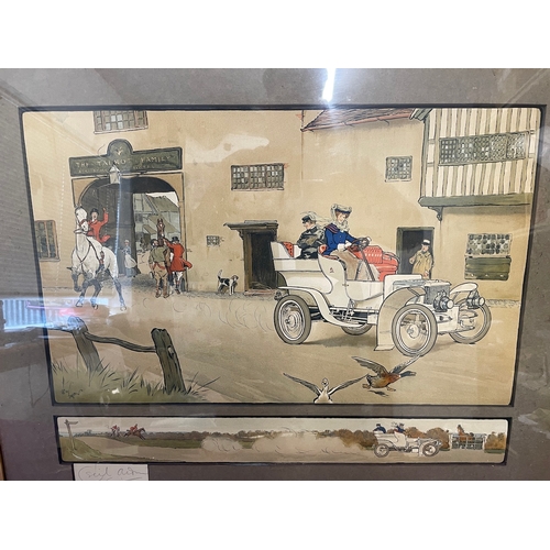 225 - Framed Chromolithograph 