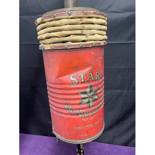 41A - 1900's Star Vacuum Cleaner / Vintage Advertisment