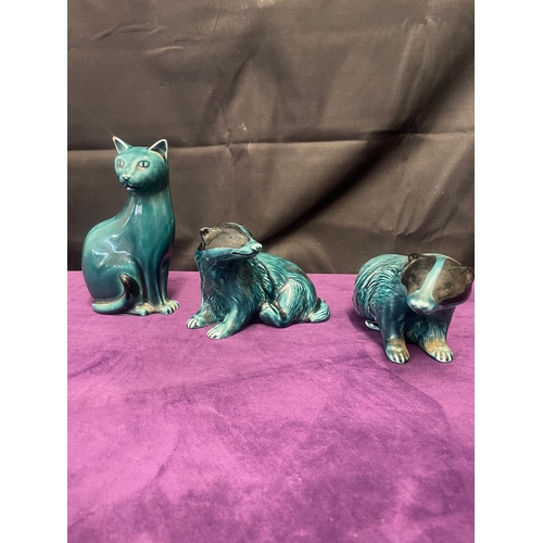 5 - Poole Pottery Animal Figurines