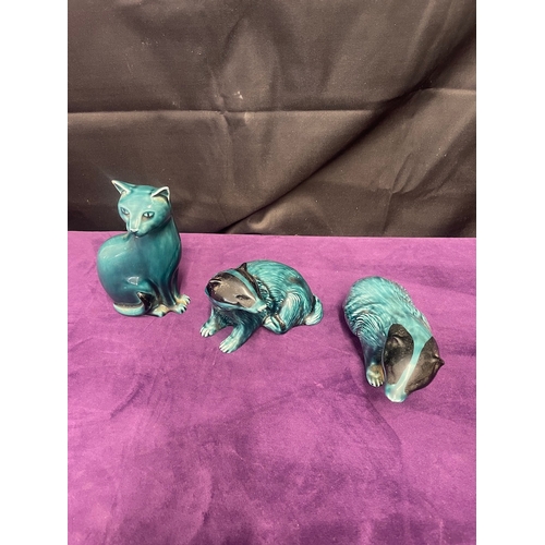 5 - Poole Pottery Animal Figurines