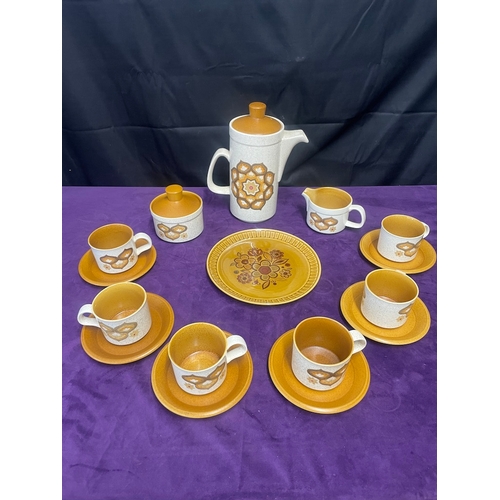 6 - Vintage Royal Worcester Palissy Coffee Set