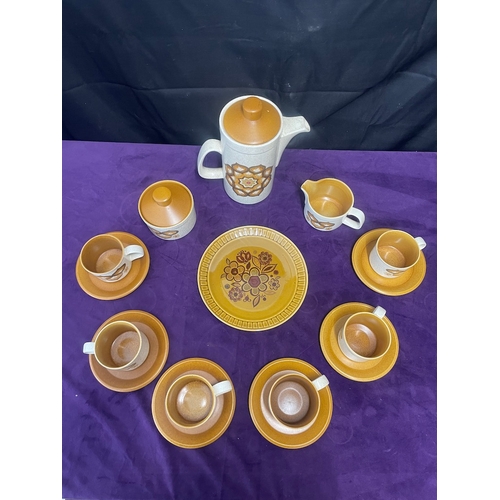 6 - Vintage Royal Worcester Palissy Coffee Set