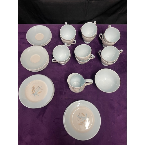 34 - Vintage 38 piece Queen Anne One Bone China 