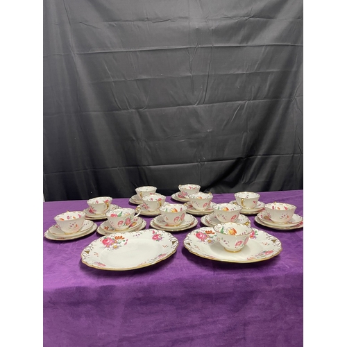 44 - 36 Piece Royal Chelsea English Bone China Tea Service