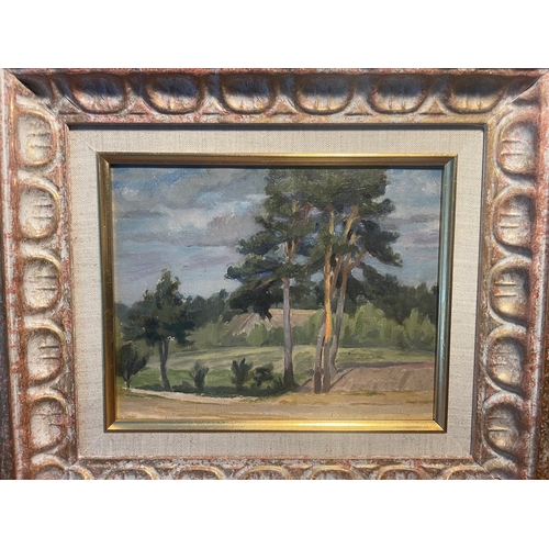 6 - Helena Krajewska (Polish 1910 - 1998) Painter 

Framed Rural Oil on Canvas 
15