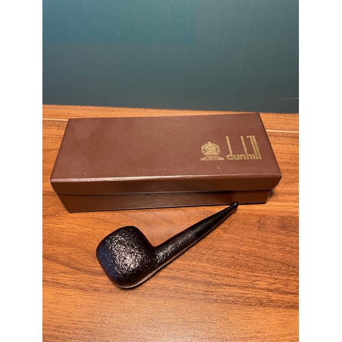 37 - Vintage Cased Dunhill Shell Smoker Pipe 320p 4S