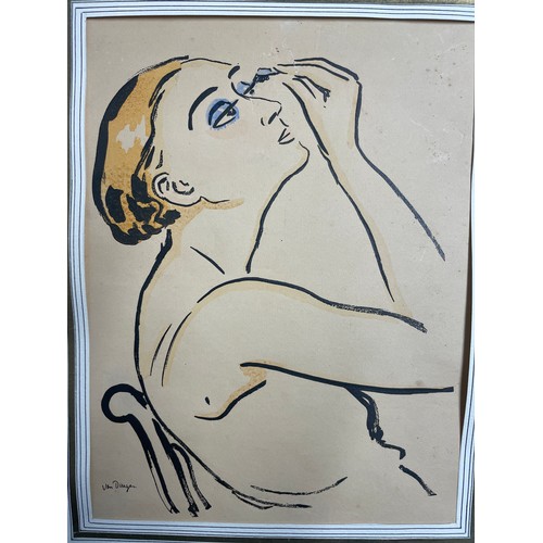 20 - Kees van Dongen, 'Rimmel (Woman Applying Makeup)', 1920, Kees van Dongen, 'Rimmel (Woman Applying Ma... 