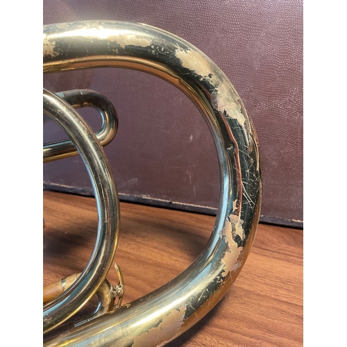 227 - Vintage Brass Lark Tuba M4051 in case