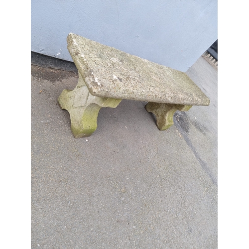 211B - Stone garden bench (comes in three sections)