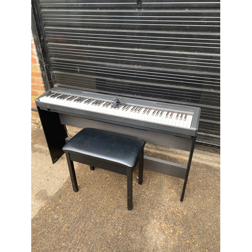 211D - Yamaha electric Piano with stool