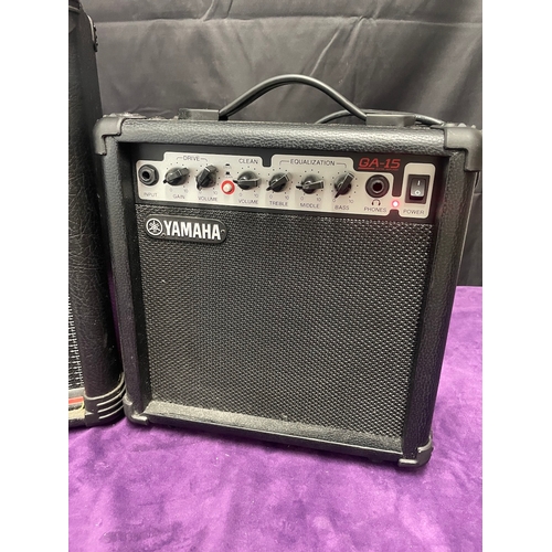 2 - Peavy Envoy 110 & Yamaha GA-15 Guitar Amps