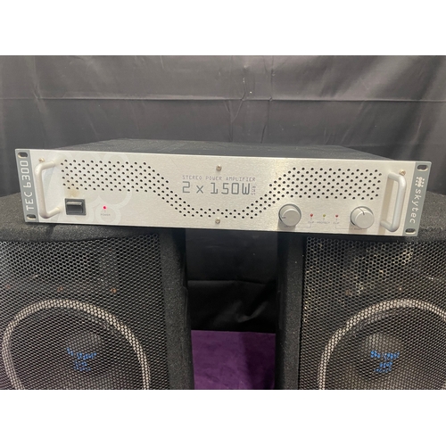 7 - Skytec Speakers + Tec 6300 Amp