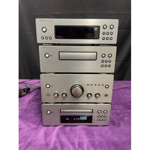 8 - Wharfedale Hifi System S-991 Tuner, CD & Cassette Player, Amplifier