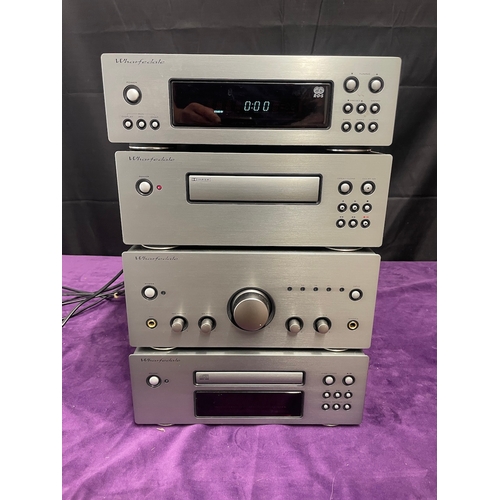 8 - Wharfedale Hifi System S-991 Tuner, CD & Cassette Player, Amplifier