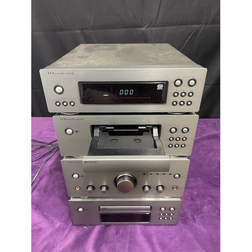 8 - Wharfedale Hifi System S-991 Tuner, CD & Cassette Player, Amplifier