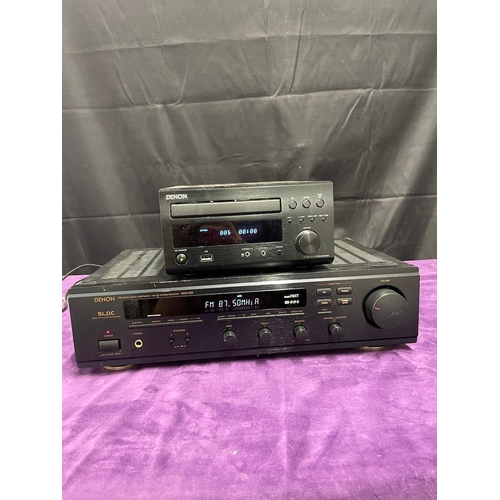 14 - Denon RCD M37DAB CD Receiver / Denon DRA 455 Stereo Receiver