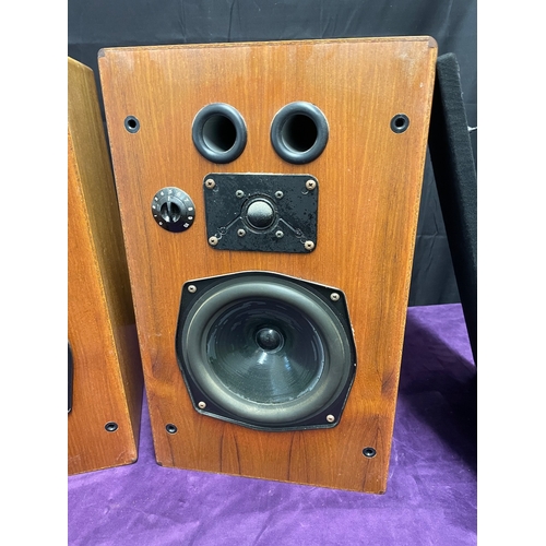 18 - Vintage LK Teak cased Speakers