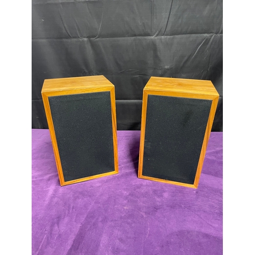 20 - Linn Kan 50w Shelf Speakers Teak