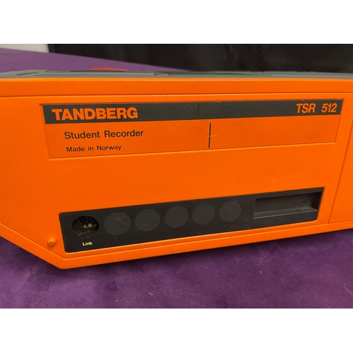 23 - Two Tandberg Recorders TSR 512 + TCR 555