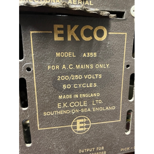 24 - Ekco A355 Valve Radio