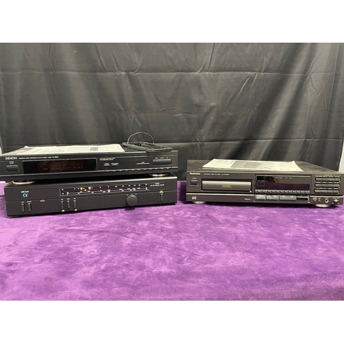 28 - Denon TU-260L Tuner / Arcam Alpha Tuner / Technics SL-PG420A