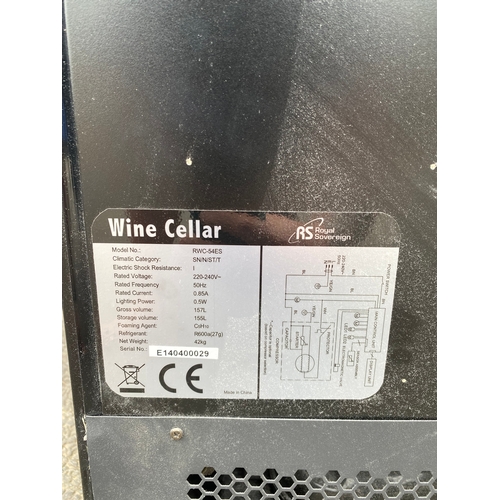 214 - Royal Sovereign Wine cooler/refridgerator