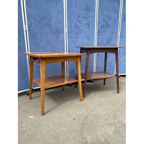 247 - Two small mid century occasional side tables