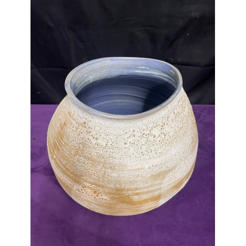 47 - Large Studio Pottery Vase 33cm x 30cm