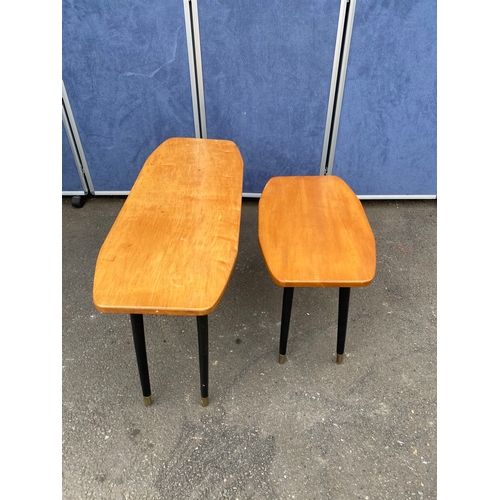 254 - A pair of mid century Modern/Retro coffee/side tables.

Please see images for dimensions.