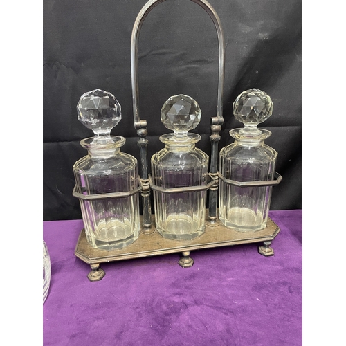 70 - Quantity of Vintage Crystal Decanters / Stoppers