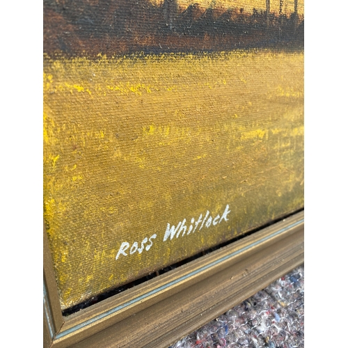 313 - Landscape Painting on canvas by Ross Whitlock