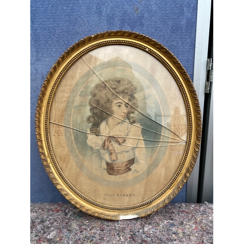 337 - Three antique portraits of Victorian women