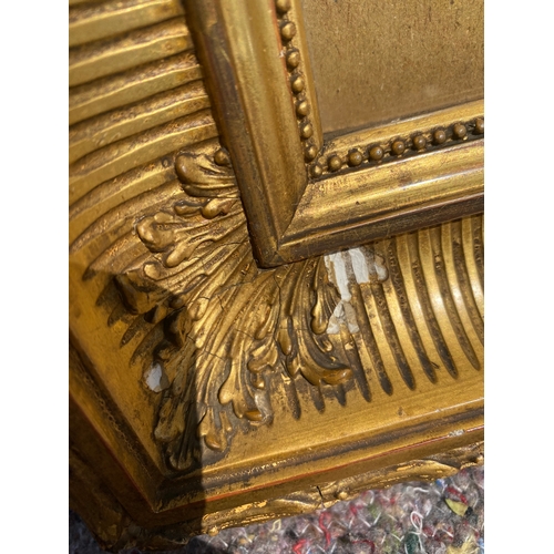 349 - Large antique gilt wood painting frame

Inside and outside dimensions provided in images.