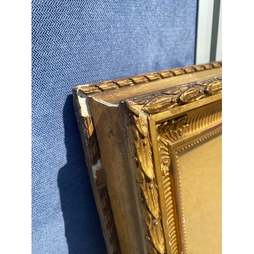 349 - Large antique gilt wood painting frame

Inside and outside dimensions provided in images.