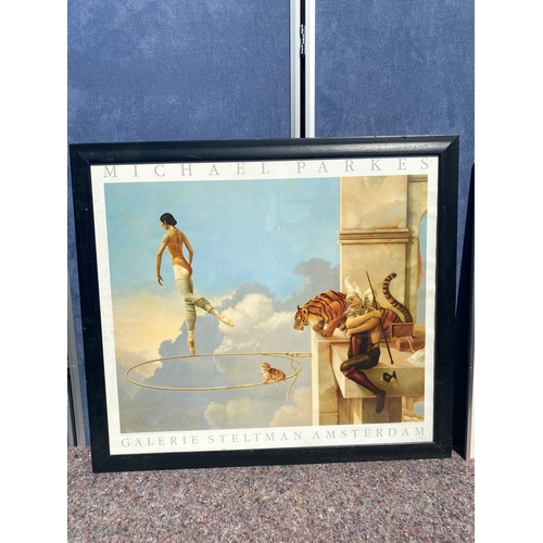 350 - Two posters including Michael Parkes dream for Rosa and Rosa Wachtmeister musical theme