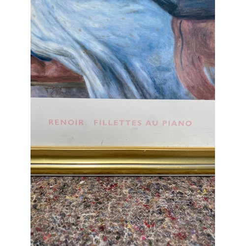 361 - A print of Fillettes au piano by Pierre Auguste Renoir