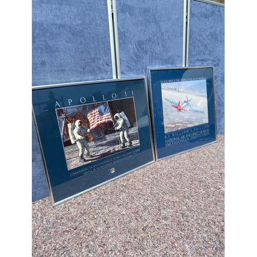 363 - Two examples of memorabilia/historical events framed posters