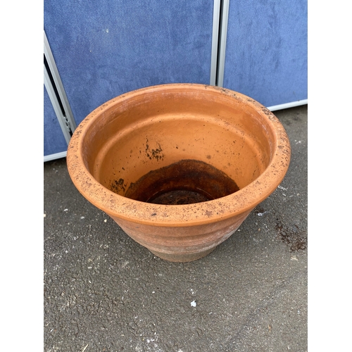 396 - A collection of terracotta pots