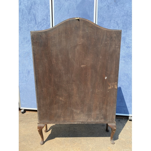 465 - Antique mahogany glazed display cabinet

Dimensions - 32