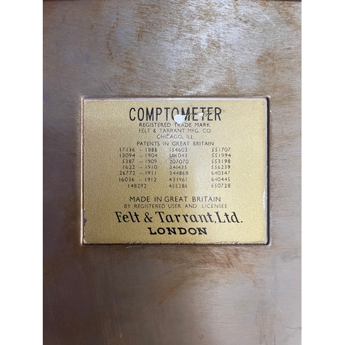 160 - Vintage Felt & Tarrant Comptometer