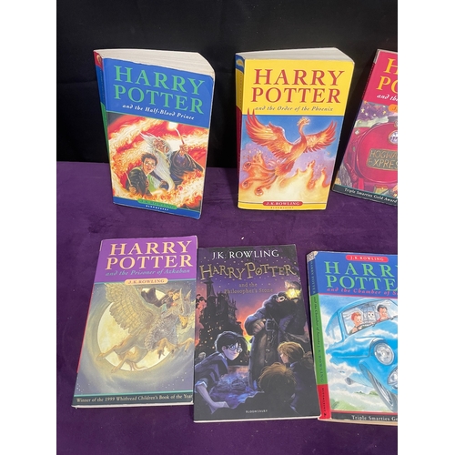 193 - Quantity of various 1st and other edition Harry Potter Books Paperback / Hardback