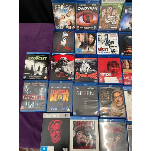 208 - Large quantity of Thriller / horror BluRay DVD'S