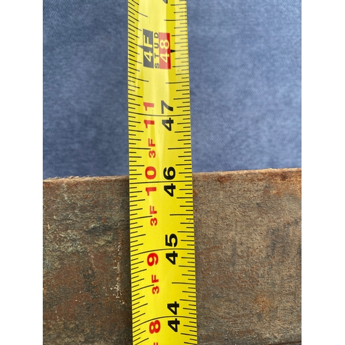 177 - Vintage cast iron fireplace set up.

Dimensions of Fire surround in images for reference.