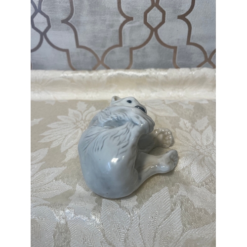 5 - Vintage 1959 Royal Copenhagen 729 Lying Polar Bear - 10cm