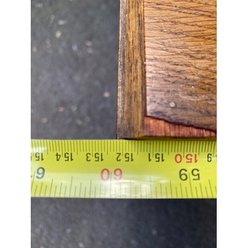 242 - Vintage Oak glazed display cabinet

Dimensions - 10