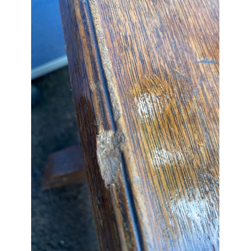 245 - Vintage Oak bench 

Dimensions - 15