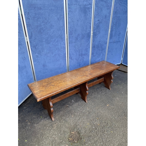 245 - Vintage Oak bench 

Dimensions - 15