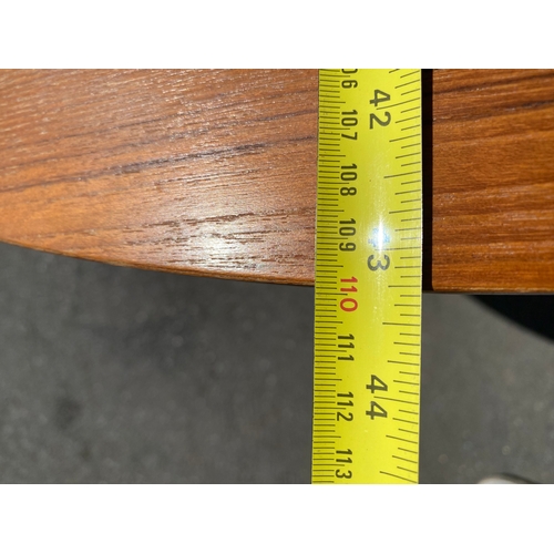 259 - Lovely teak drop leaf table. 

See images for dimensions.