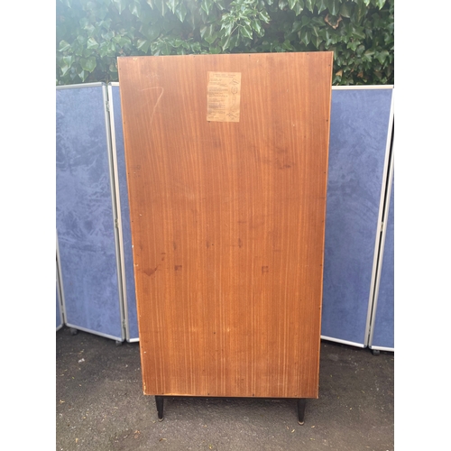 268 - Meredew teak double wardrobe. 

Dimensions - 36