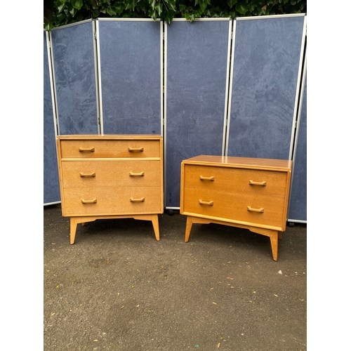 276 - A pair of lovely mid century teak G-Plan chest of drawers.

See images for dimensions.